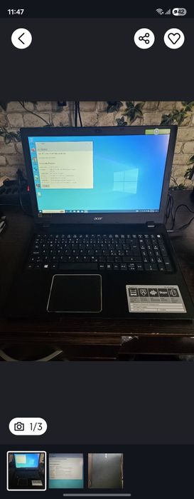 Laptop acer ddr4