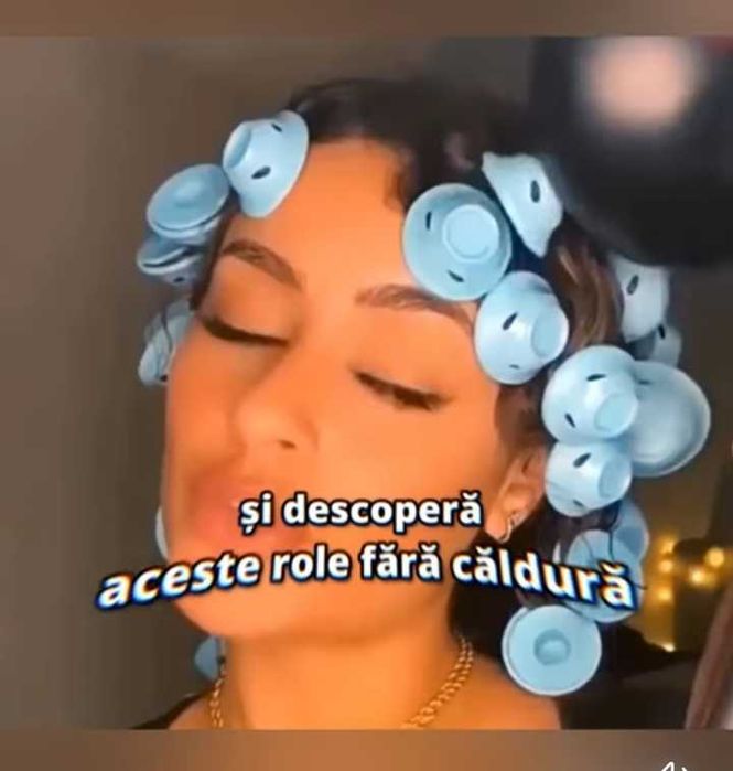 Bigudiuri pt spiralat folosite o singura data