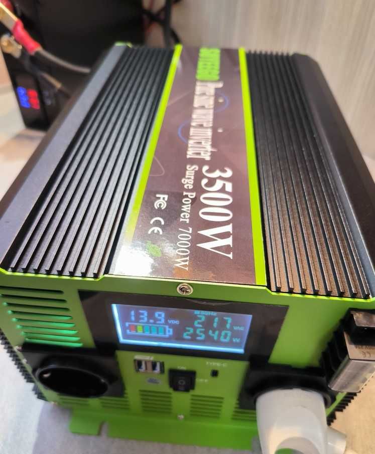 Инвертори SUYEEGO 3500/7000W пълна синусоида 12 или 24V