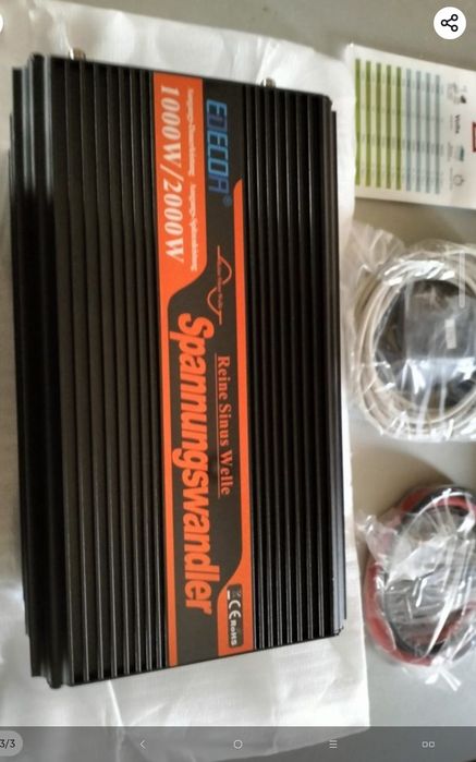 Invertor 12v,sinus pur,1 kw.