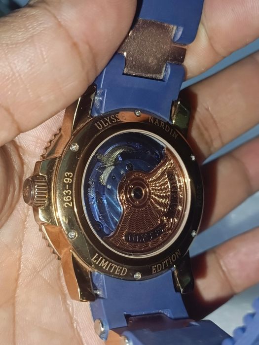 Ulysses nardin часы наручные очень хорошем состоянии