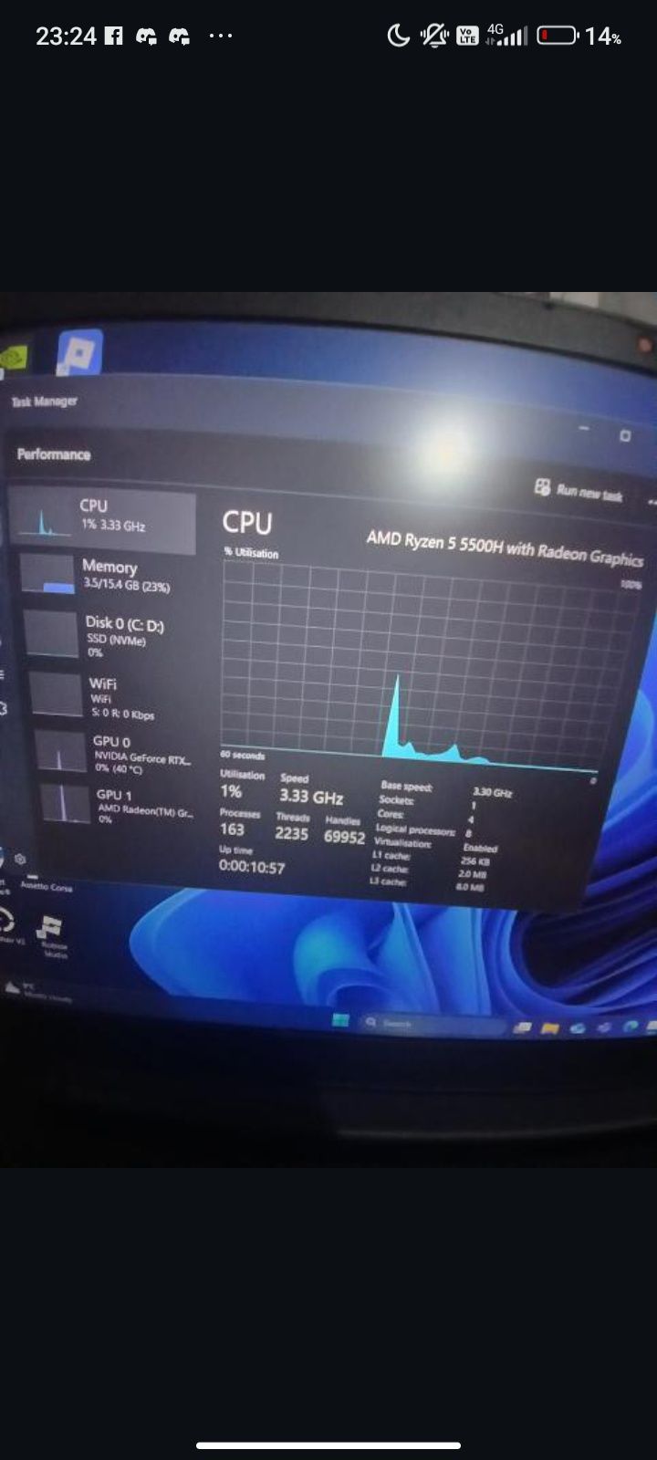 Laptop idepad gaming 3