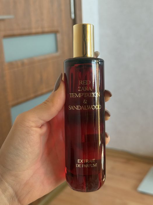 Zara red temptation and sandalwood