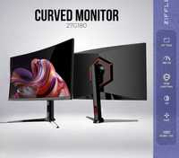 NEW Monitor ZIFFLER 27 Curved 180Hz Fhd  gaming monitor
