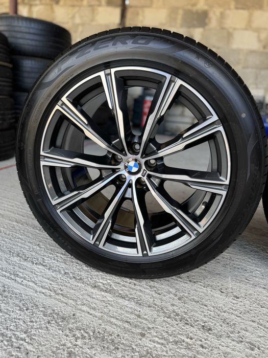 Jante Bmw X5 X6 R20 Pirelli 90% Originala 740M G05 G06 Vara