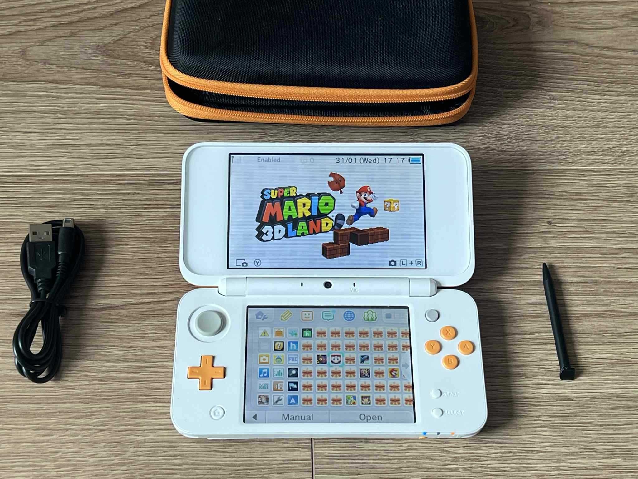 New Nintendo 2DS XL modat cu 90 jocuri si aplicatie jocuri gratis