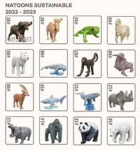 Продавам - пълна серия животни Natoons 3 2022/2023 г
