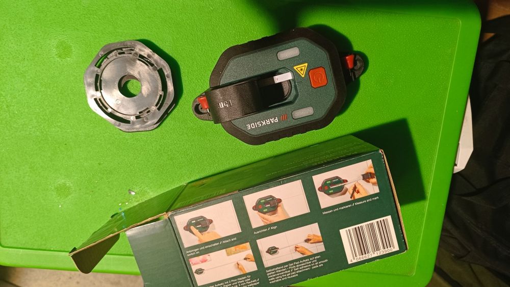 Parkside nivela laser