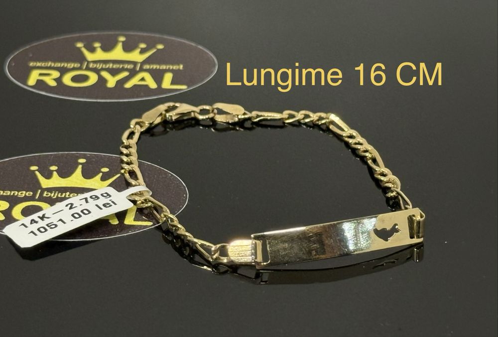 Bijuteria ROYAL : Bratara AUR 14K / 2.79 GR