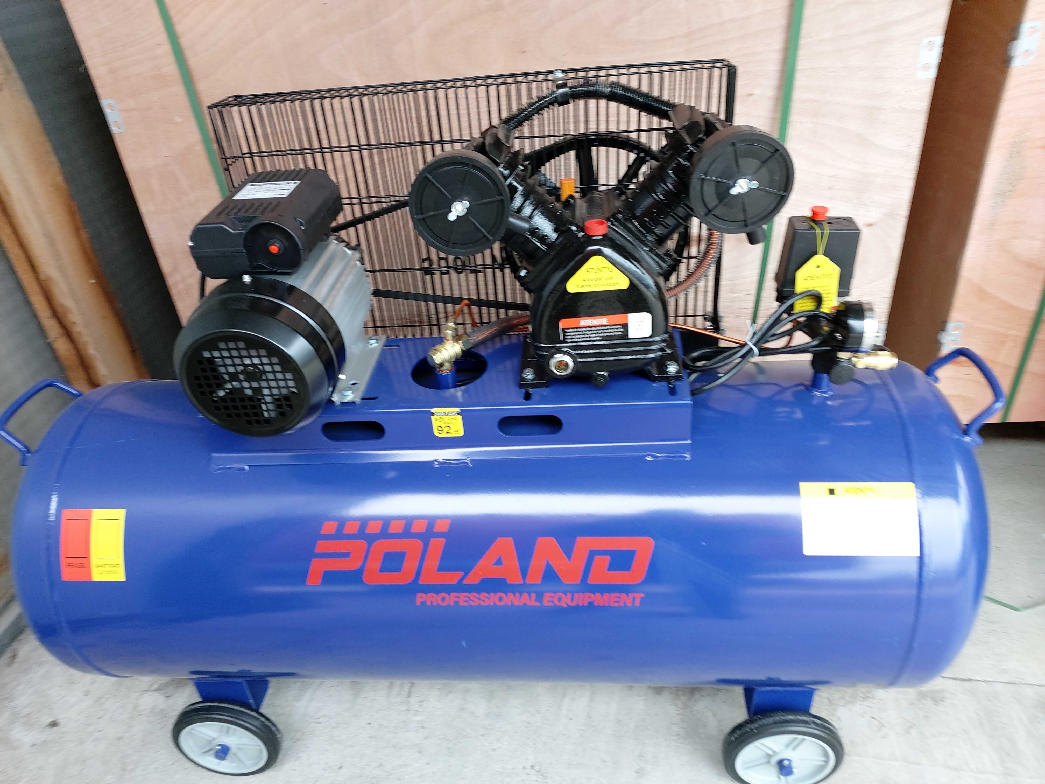 Compresor profesional 200L, 8 bari, 2 pistoane V, 220V