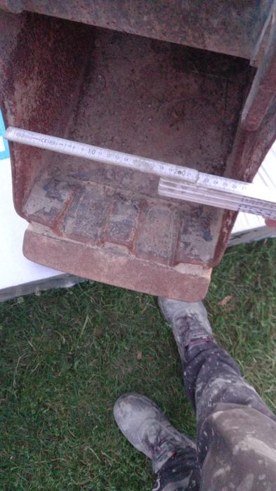 Vand cupă escavator