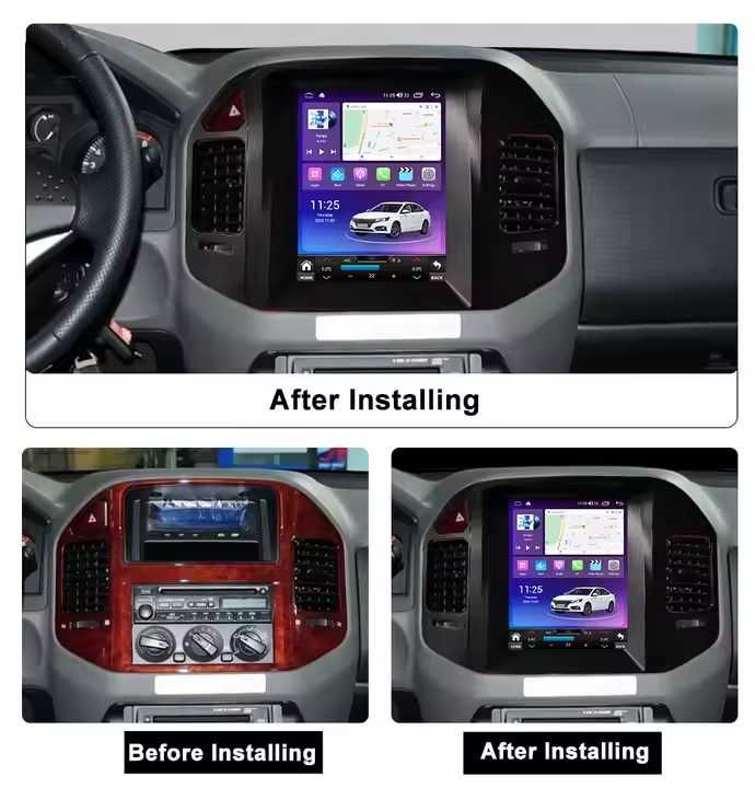 Mitsubishi Pajero V73 2004- 2011 Tesla Android Mултимедия/Навигация