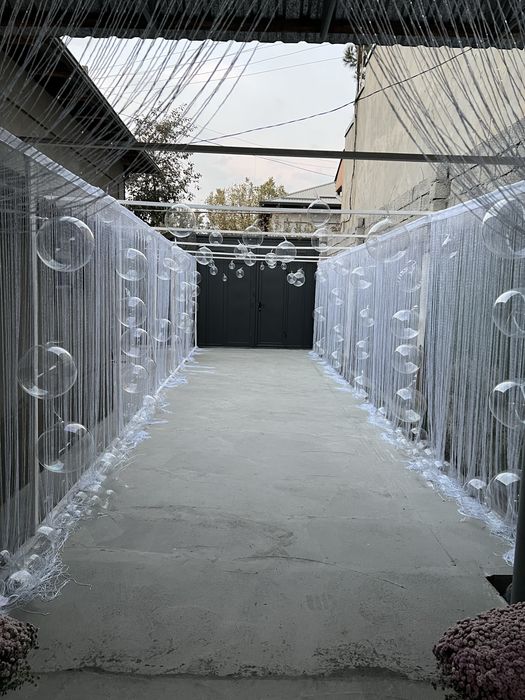 Шторки нити, для свадебных декораций и украшений, для дома