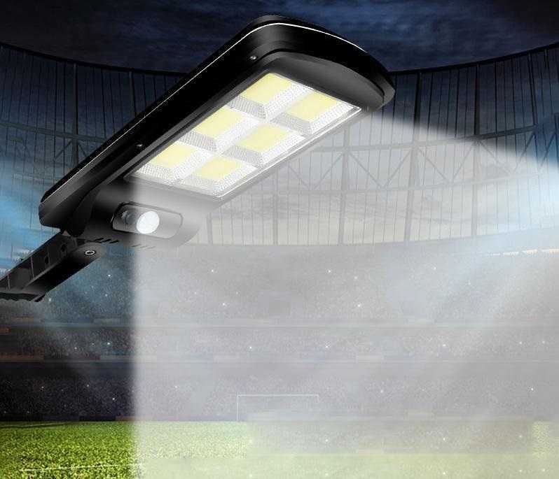 Lampa cu panou solar, reglabila, senzor miscare/lumina si telecomanda