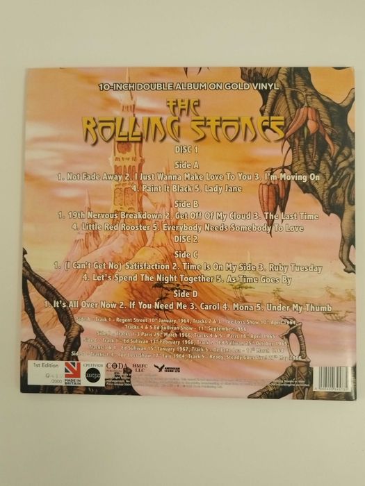 Двоен 10 инчов винил Rolling Stones