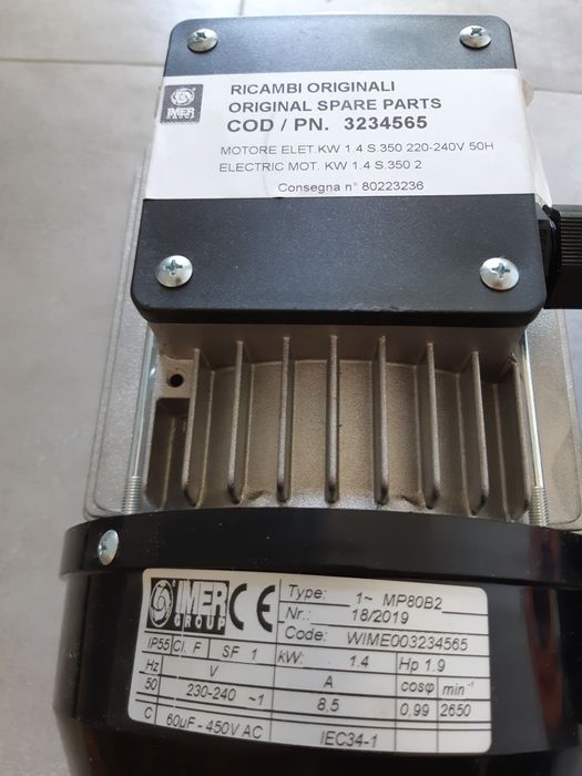 Motor betoniera Imer Syntesi pentru diferite marimi