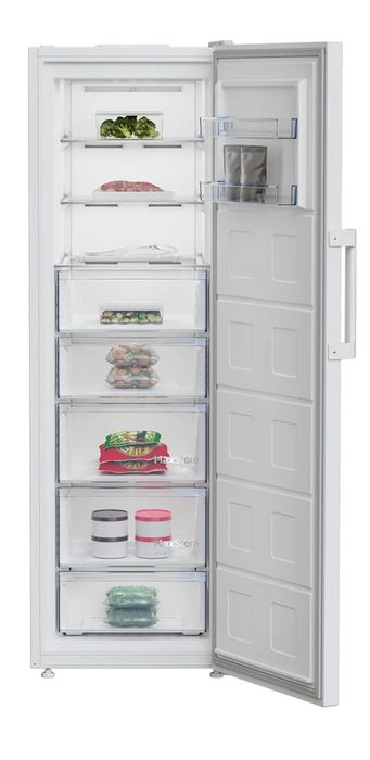 Congelator vertical Beko B3RFNE314W-Nou-Garantie 2 anii