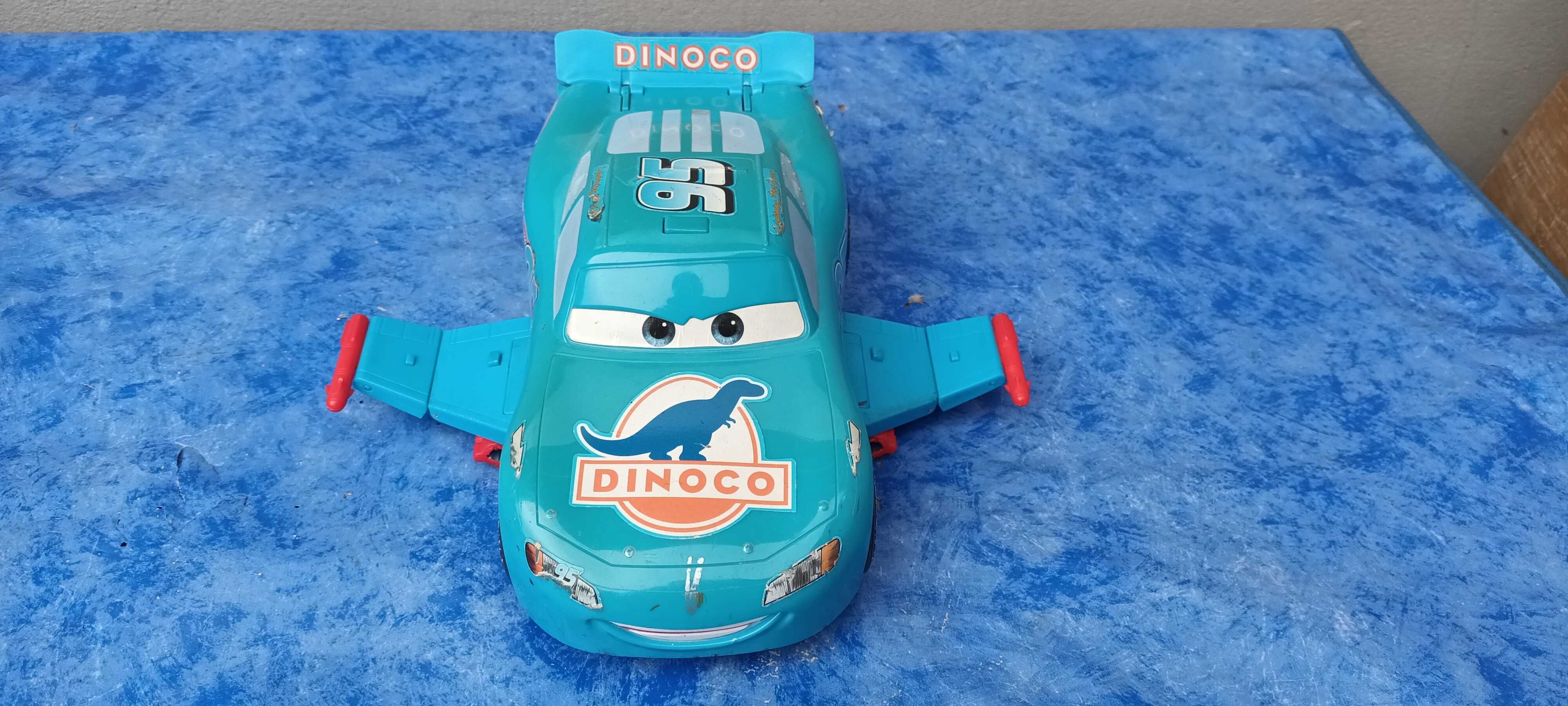Disney Cars McQueen Dinoco | masina piston cup | 25*12.5*9 cm