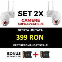 set 2 bucati camere si carduri de 32 gb