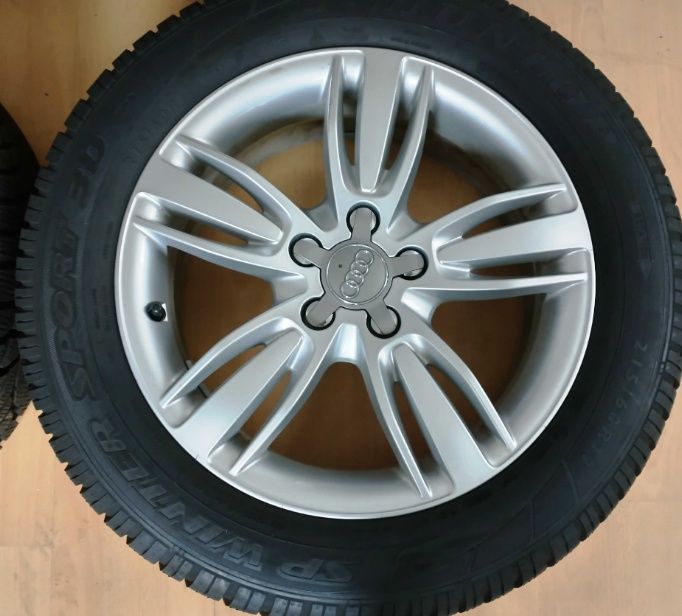 Jante Audi R17 Q2 Q3 S-line Anvelope de iarna 215 60 R17 Dunlop 7.5 mm