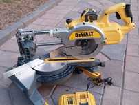 Circular cu taiere la unghi Dewalt DCS 777 cu acumulator de  9 A ca si