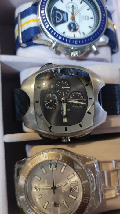 Cutie piele noua depozitare ceasuri cu tot cu ceasuri