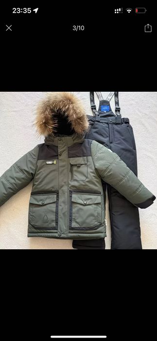 Зимний костюм детский для мальчика