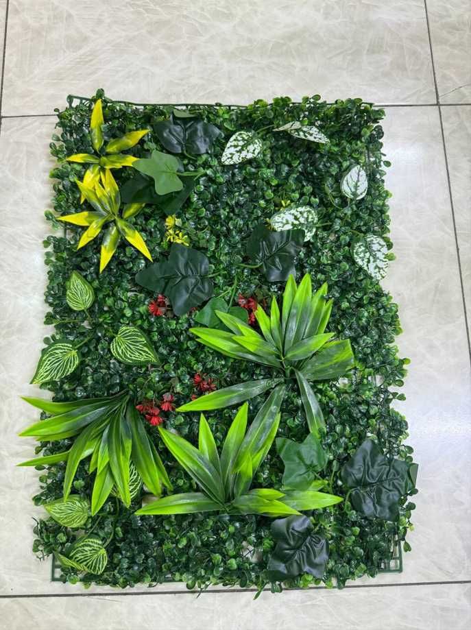 Фитостена 40x60 см — Зелёная стена декор без ухода