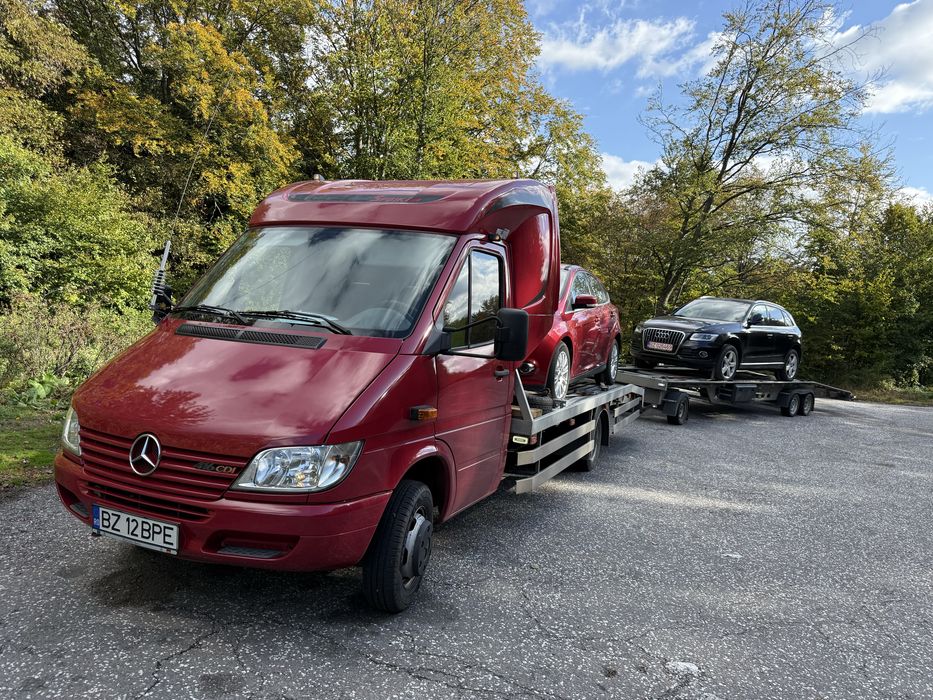 Tractari//Transport auto platforma