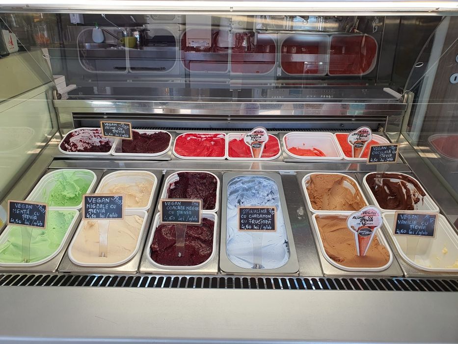 Vitrina gelaterie 9 vaschete ventilata