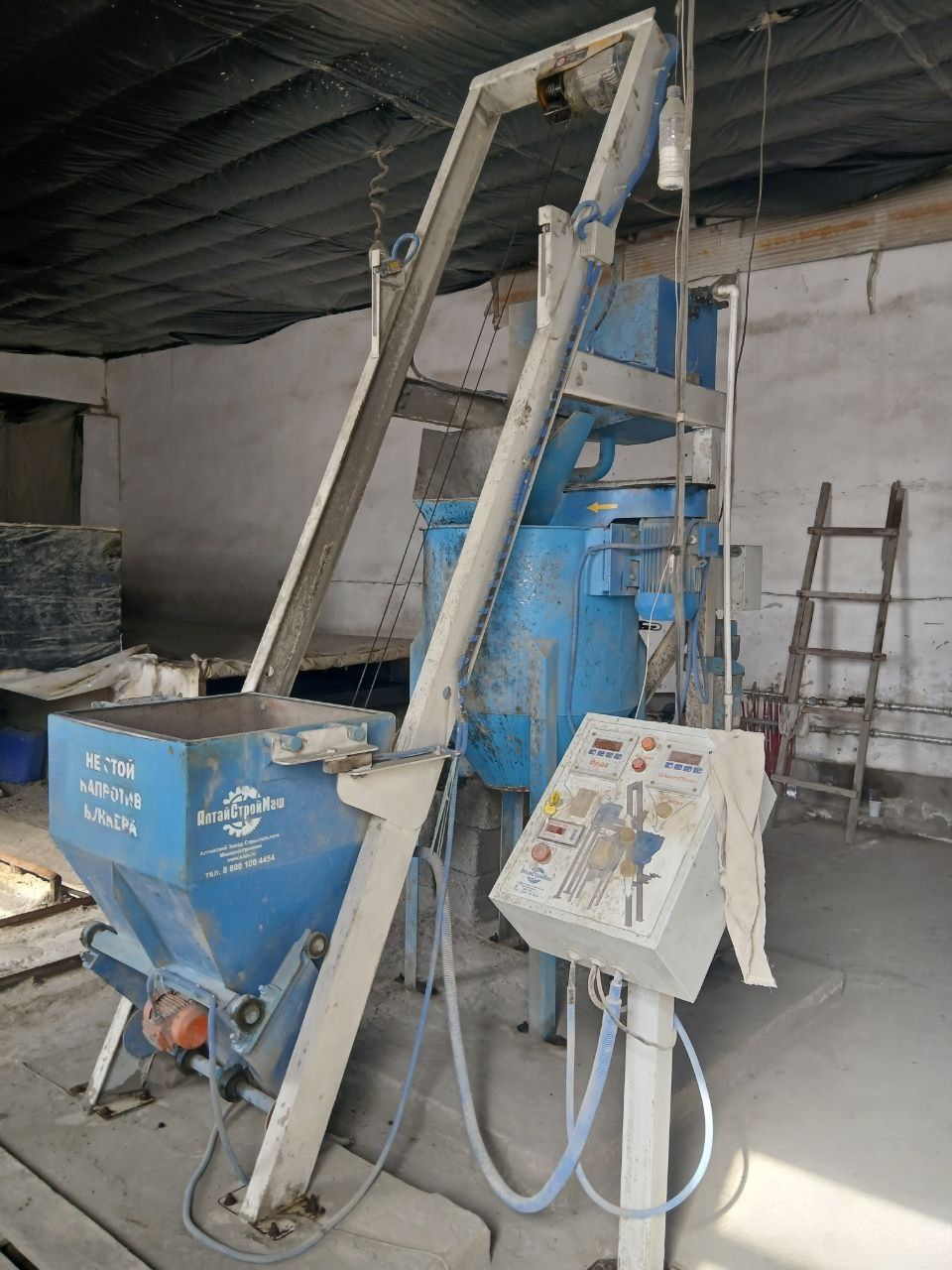 Газаблок ишлаб чикариш ускунаси