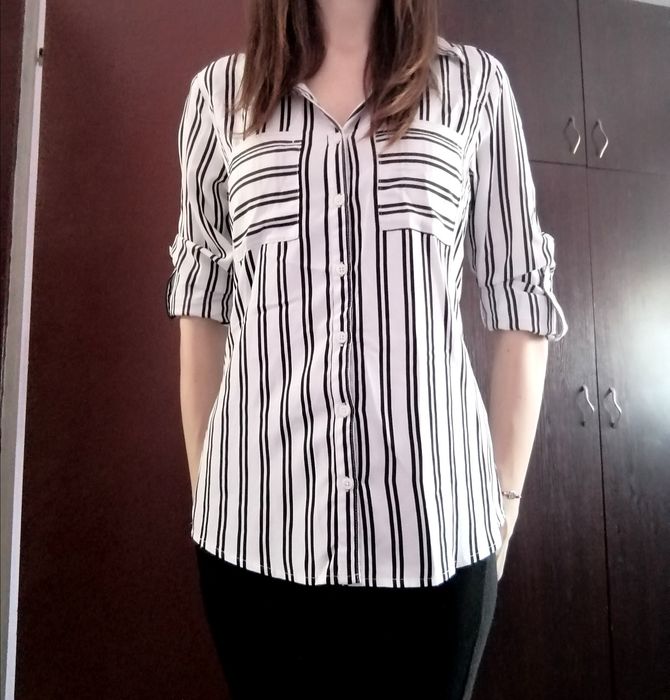 Дамска раирана риза