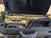 Saxofon Alto Cigalini Evolution - stare foarte buna, culoare vintage