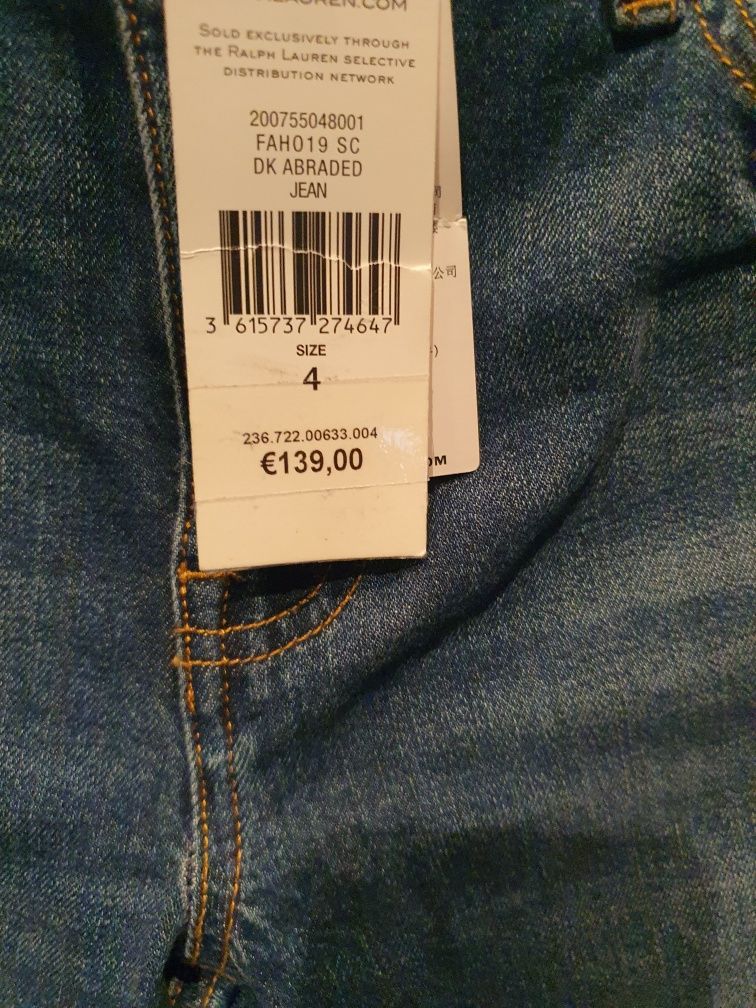 Vand blugi dama noi originali Ralph Lauren marimea 27