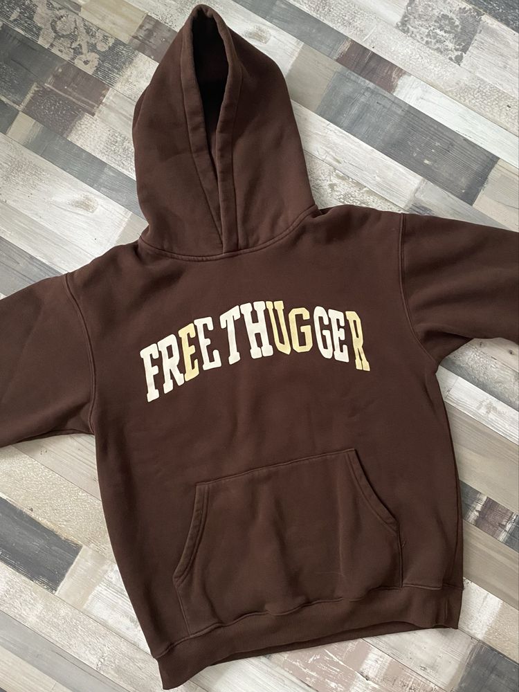 Travis Scott merch “FREE THUGGER” Hoodie Cactus Jack