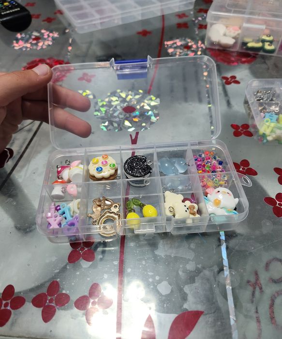 Малък сет с висулки и маниста