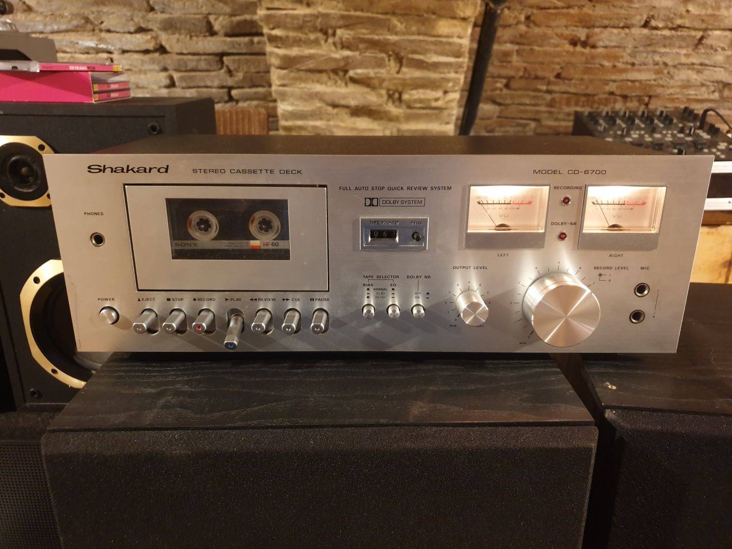 Tape deck Nakamichi CR4/Luxman K115/Sony tc k411/Shakard