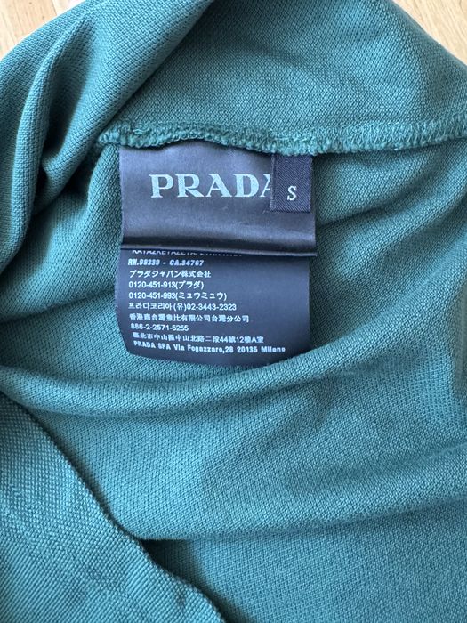 Тениска Prada milano black tab оригинал! прада милано прадо милана