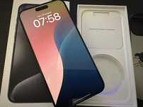 Iphone 15 pro max 256G neverlock huse și folie