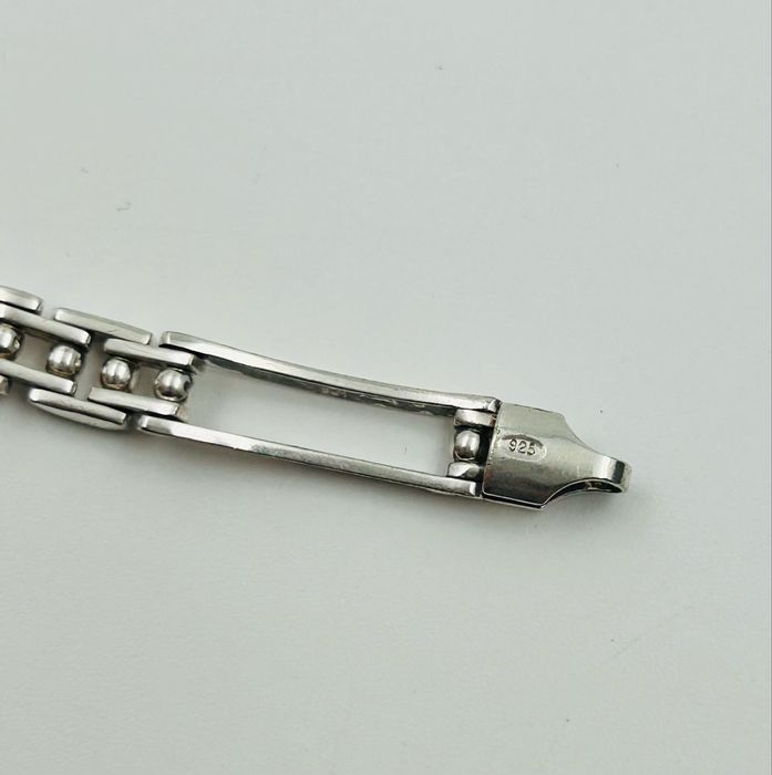 Сребърна италианска гривна