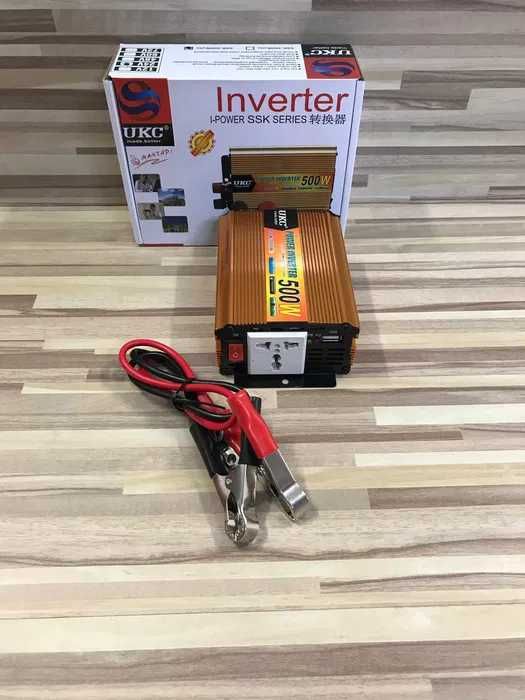 Инвертор UKC 500W 12V - 220V / Инвертер 500В
