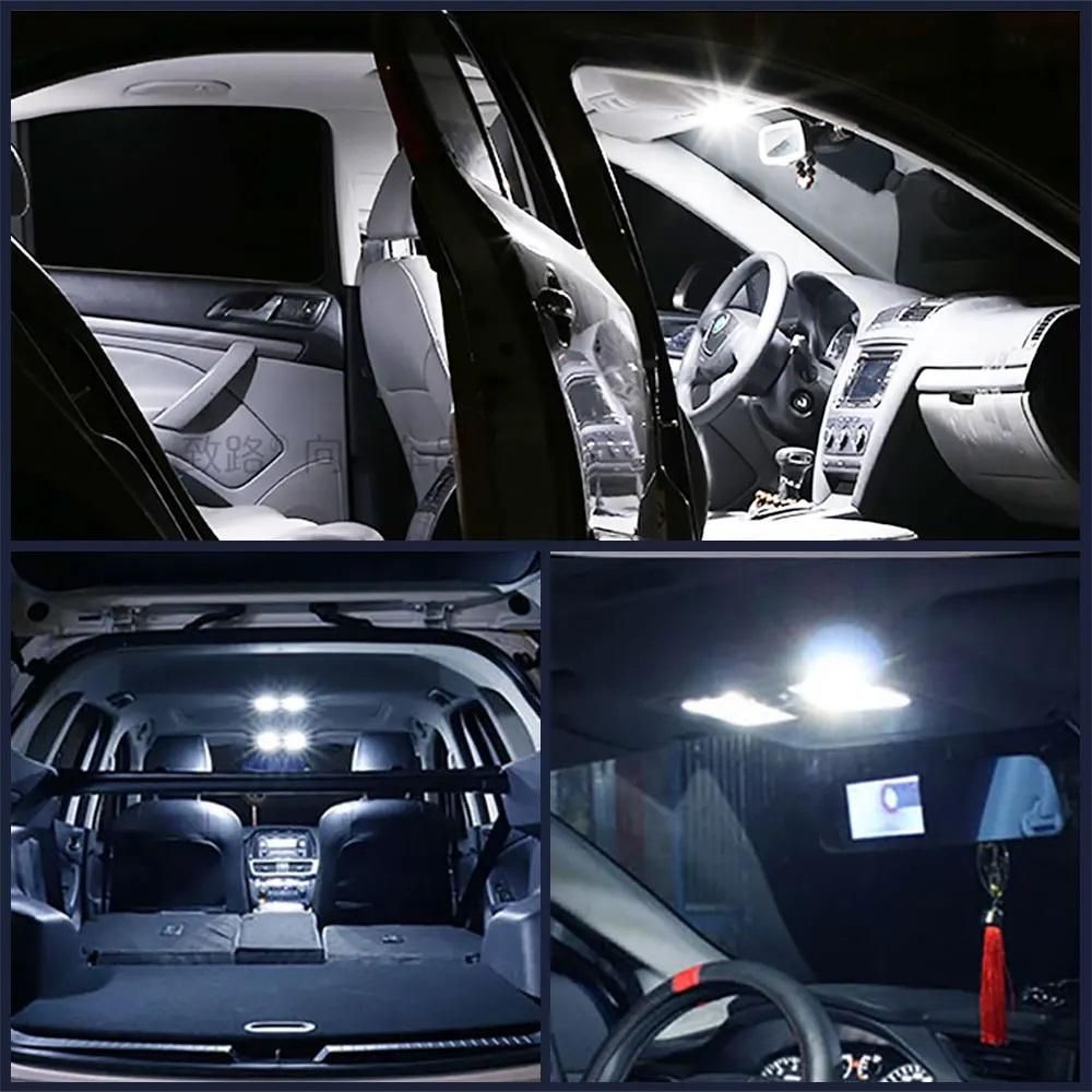 Led canbus крушки 2 броя 3535 2smd ultrabright festoon c5w c10w ...