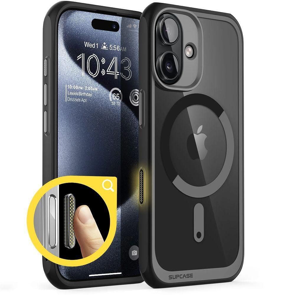 Кейс supcase ub mag magsafe за iphone 16 - черен