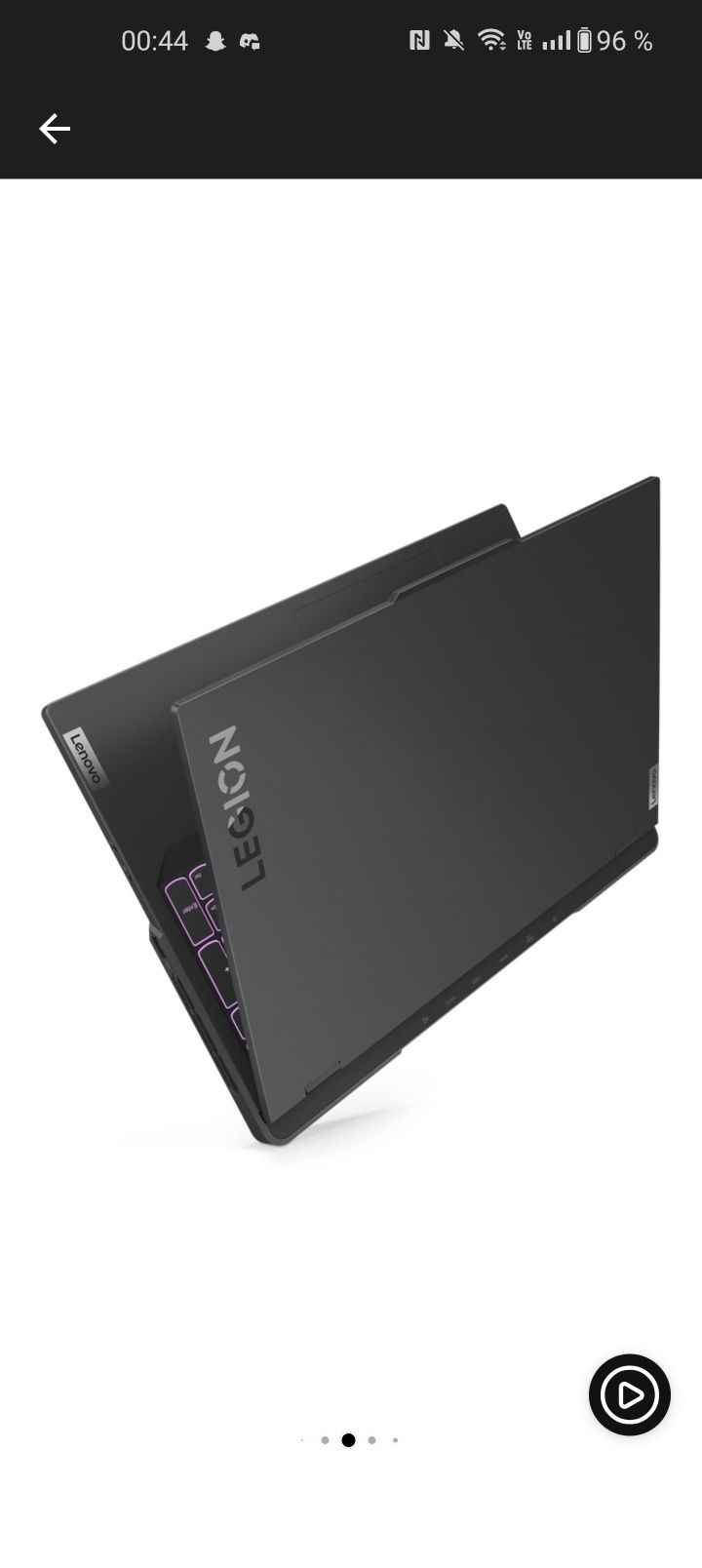 Laptop Gaming Lenovo Legion Pro 5 16IRX8 Intel® Core™ i5-1