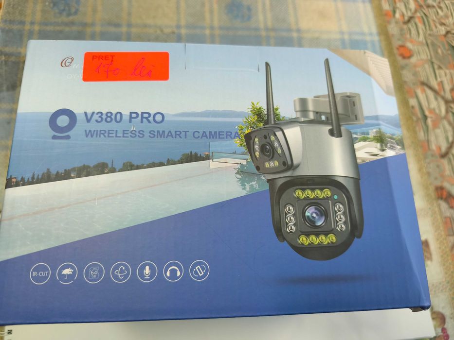 Camera supraveghere IP wifi dubla