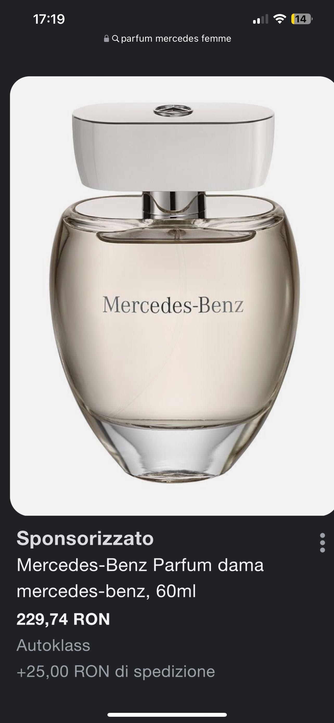 Parfum Femei Mercedes Benz