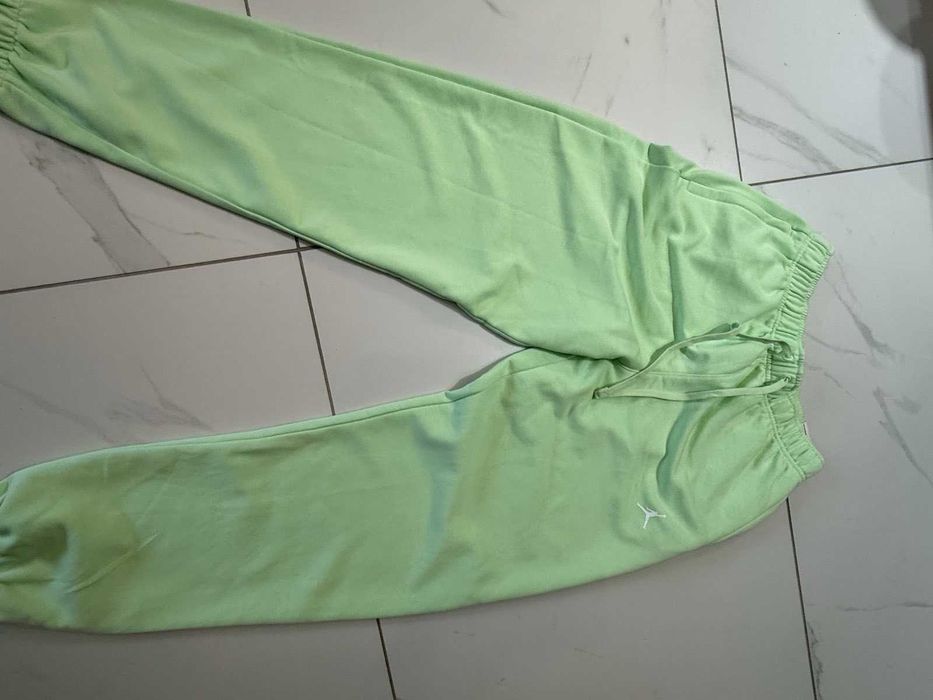 Спортно мъжко оригинално долнище Nike в зелен цвят