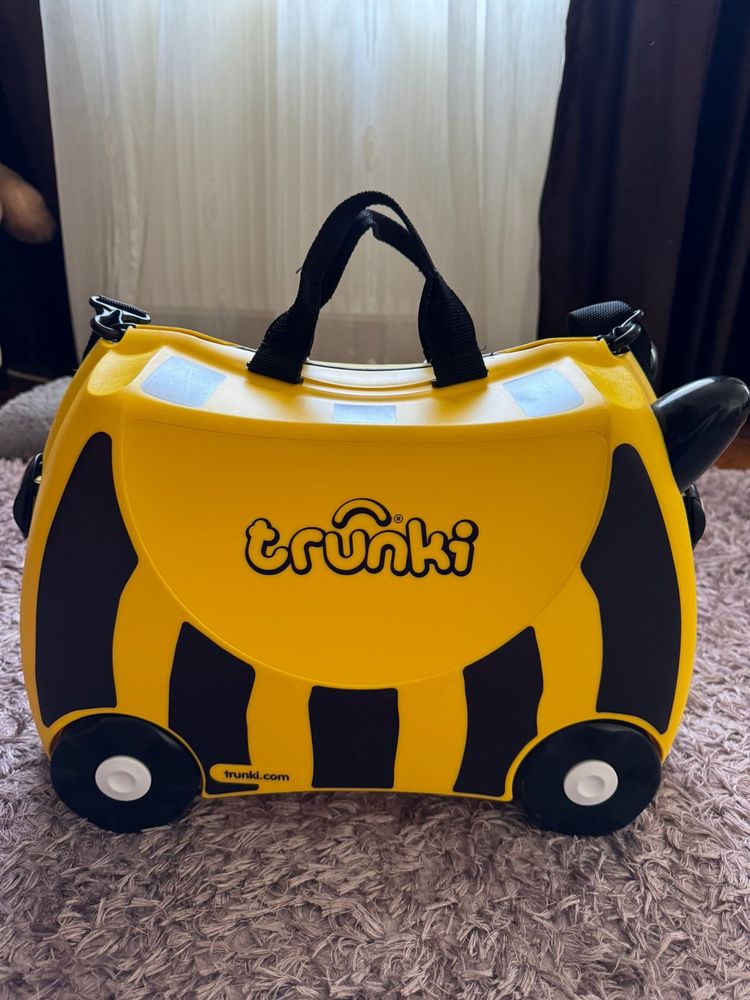 Troler Ride on copii TRUNKi Bernard Bondarul 46cm