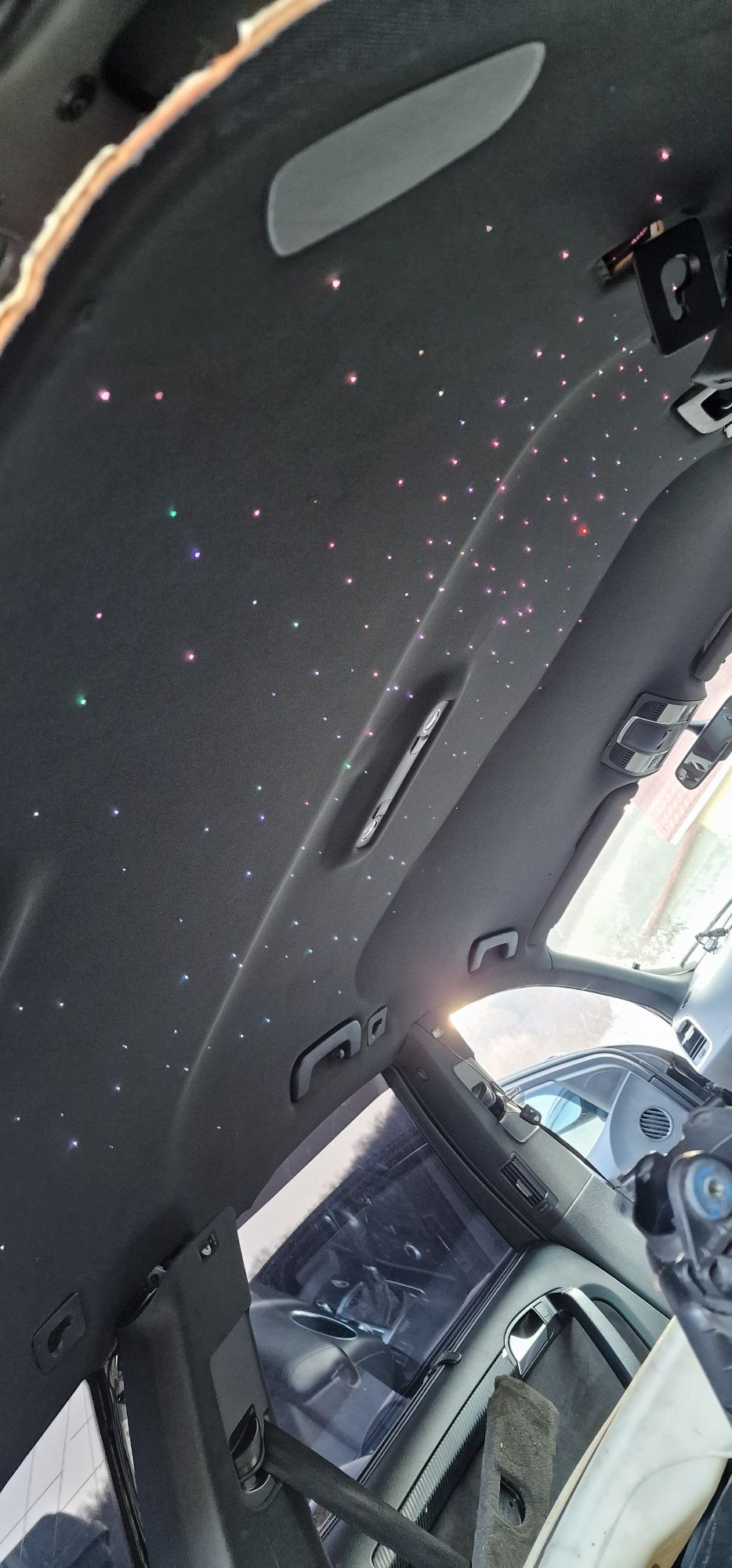 Plafon audi q7 s line negru instelat