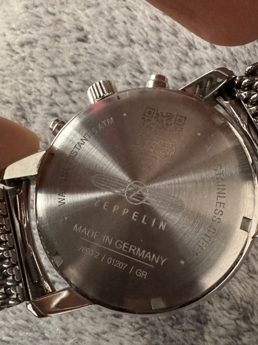 Zeppelin 100 jahre chronograph quartz